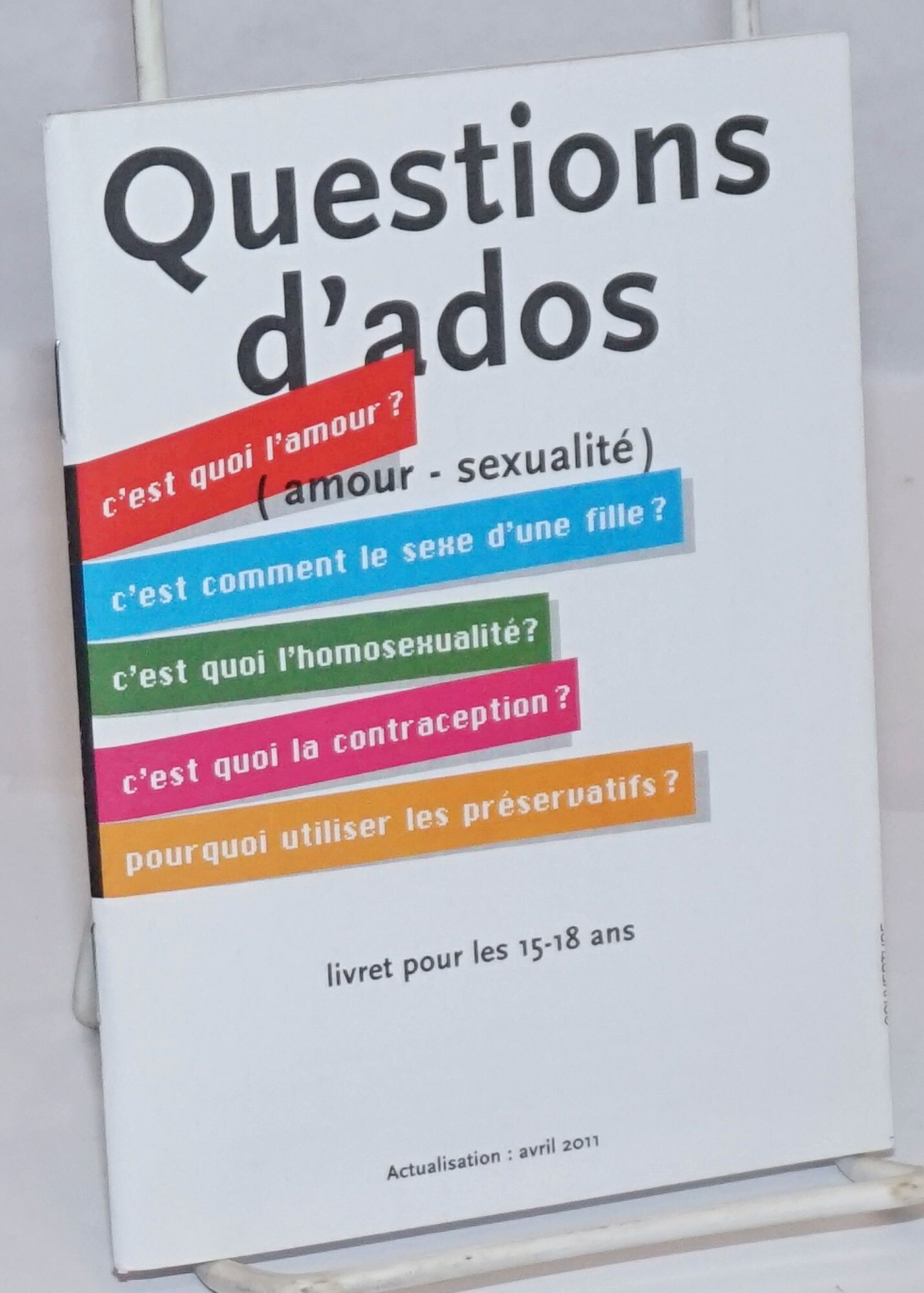 Questions D Ados Amour Sexualite Livre Pour Les 15 18 Ans