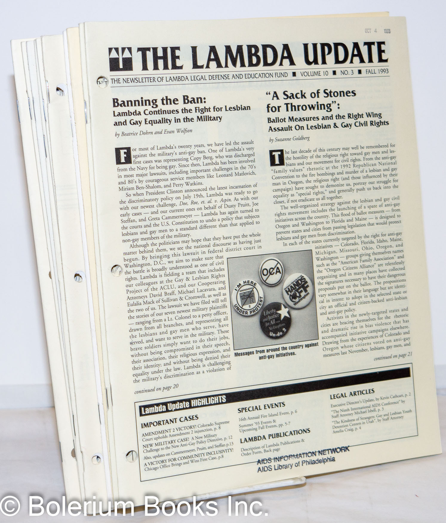 Lambda Update Newsletter Of The Lambda Legal Defense And Education lambda-update-newsletter-of-the-lambda-legal-defense-and-education